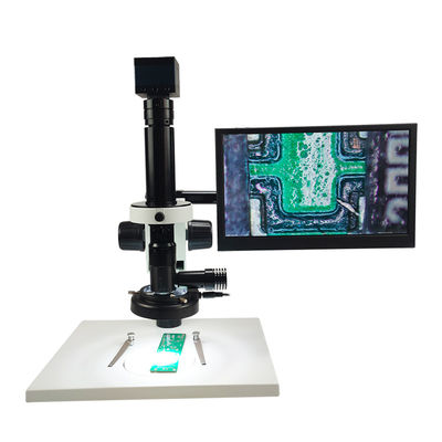 Monoculaire videomicroscoop VM-7513 10X - 200X Zoommicroscoop voor sieradenklokken
