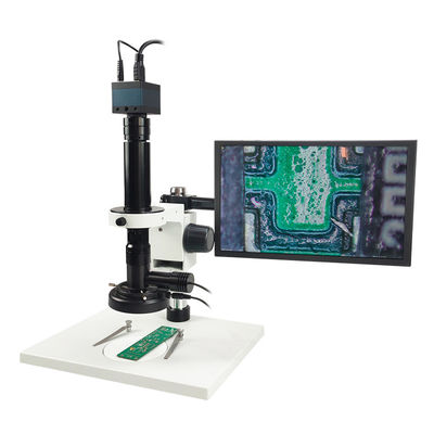 Monoculaire videomicroscoop VM-7513 10X - 200X Zoommicroscoop voor sieradenklokken