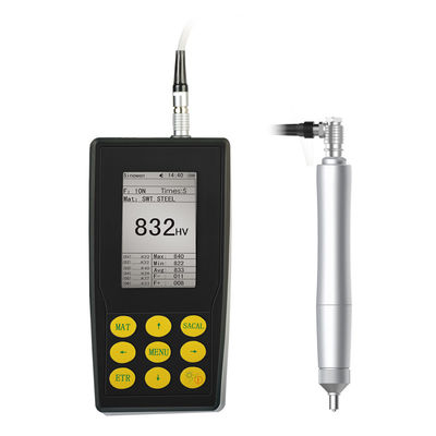 Draagbare ultrasone durometer machine meten weegschaal HV / HRC hardheid tester