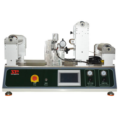 2 - 4,5 m/min Coating Testing Machines Double Roll Hot Melt Adhesive Coating Machine