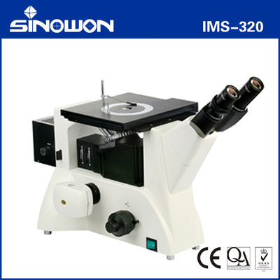 Omgekeerde optische metallurgische microscoop 30mmx30mm Bewegingsbereik CE-gecertificeerd