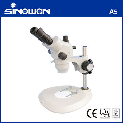 hoge nauwkeurigheid Turret Stereo Microscopes Binoculaire Zoom Stereo Microscope A5 Series