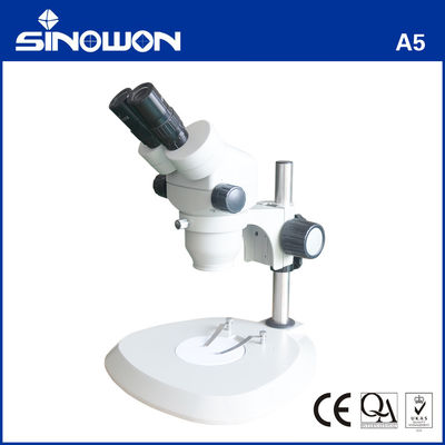 hoge nauwkeurigheid Turret Stereo Microscopes Binoculaire Zoom Stereo Microscope A5 Series