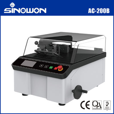 Automatische metallurgische snijmachine met tafeloppervlak Precision Sectioning Saw AC-200B