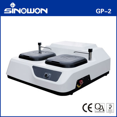 Dubbele plaat metallografische slijp- en polijstmachine 370W GP-2