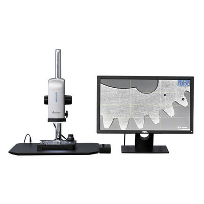 VM-300T Motorgedreven Video Microscoop 27X - 163X Staploze Video Zoom Microscoop